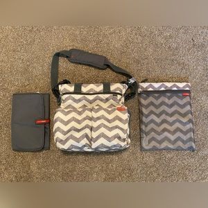 Skip Hop Chevron Duo Diaper Bag